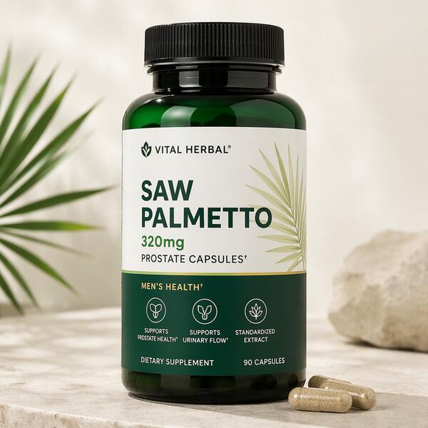 Saw Palmetto 320mg Prostate Capsules 320mg