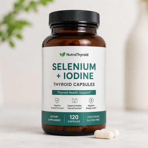Selenium + Iodine Thyroid Capsules Standard
