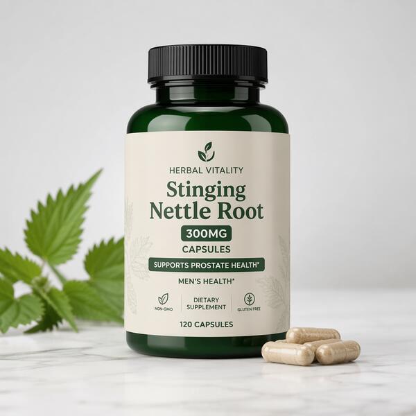 Stinging Nettle Root 300mg Capsules 300mg