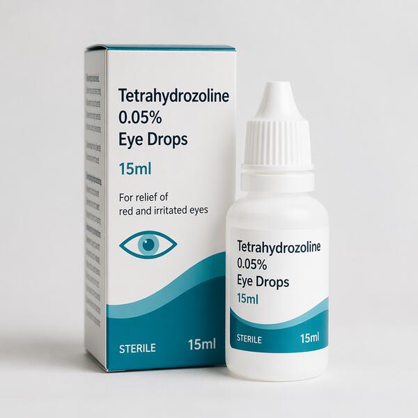 Tetrahydrozoline 0.05% Eye Drops 15ml 15ml
