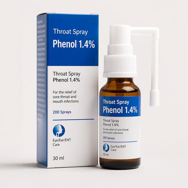 Throat Spray Phenol 1.4%