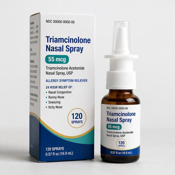 Triamcinolone Nasal Spray 55mcg 120 doses 55mcg
