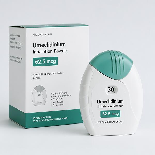 Umeclidinium 62.5mcg Inhaler 62.5mcg