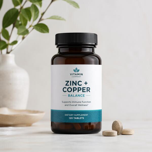 Zinc + Copper Balance Tablets Standard