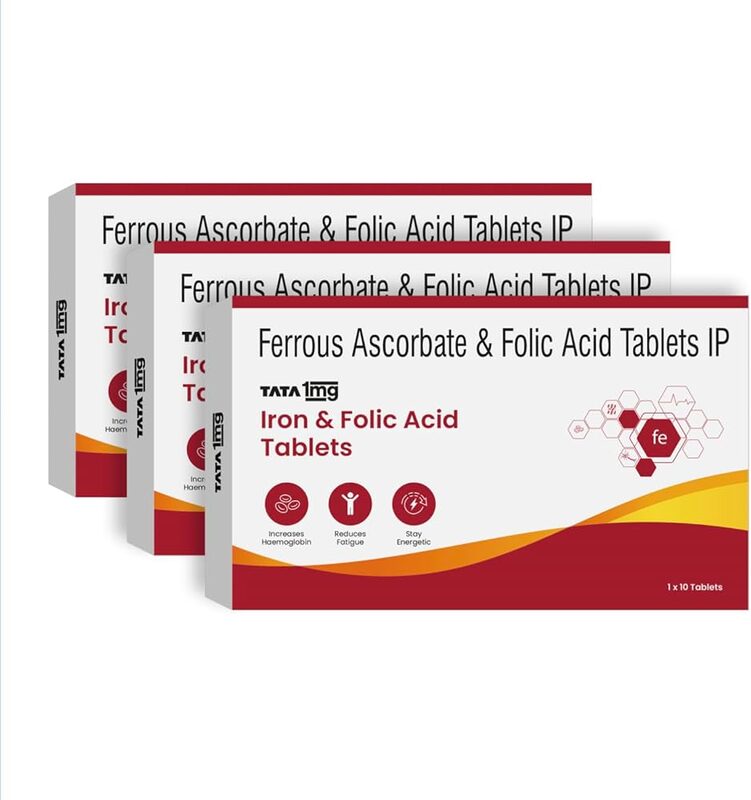 Iron with Folic Acid Tablets Supplement