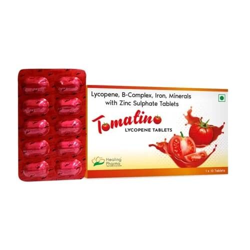 Lycopene B-Complex, Iron, Minerals With Zinc Sulphate Tablets Supplement