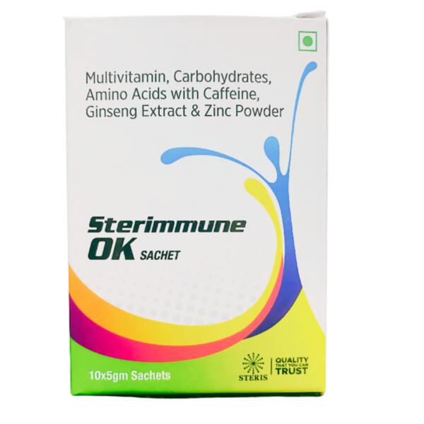Multivitamin + Amino Acid + Caffeine + Zinc + Ginseng Sachet Supplement
